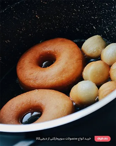 طرز تهیه دونات بدون فر