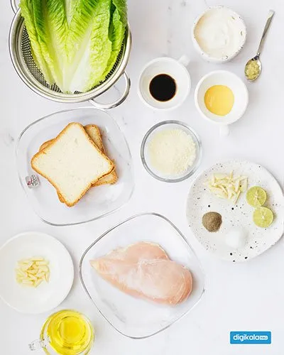 سالاد سزار تصویری