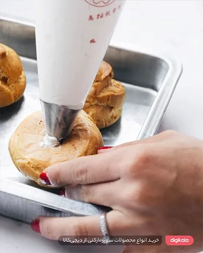 نان خامه ای نارنجکی