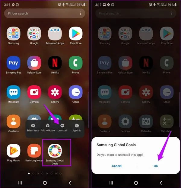 گوشی سامسونگ