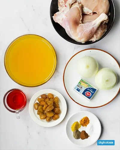 دستور پخت مرغ پرتقالی