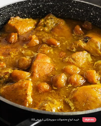 مرغ با سس پرتقال