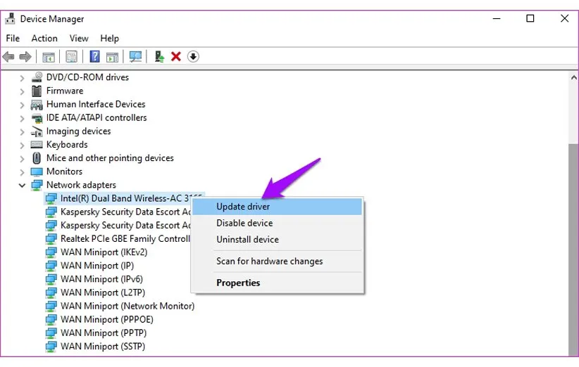 اتصال به اینترنت