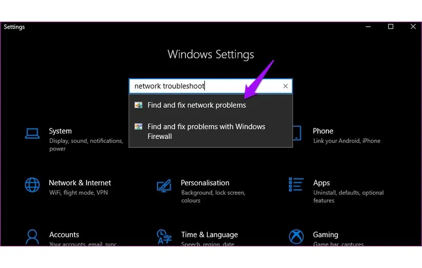 اتصال به اینترنت