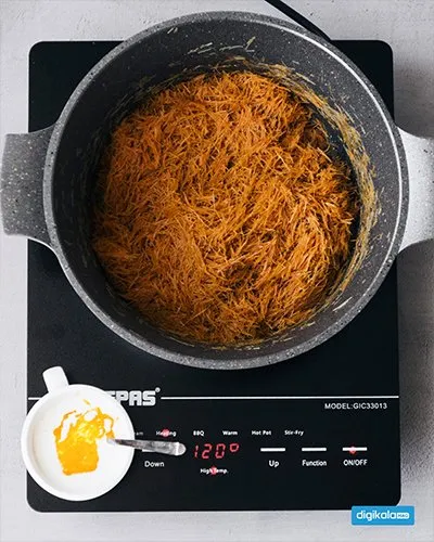 طرز تهیه حلوا با شعریه