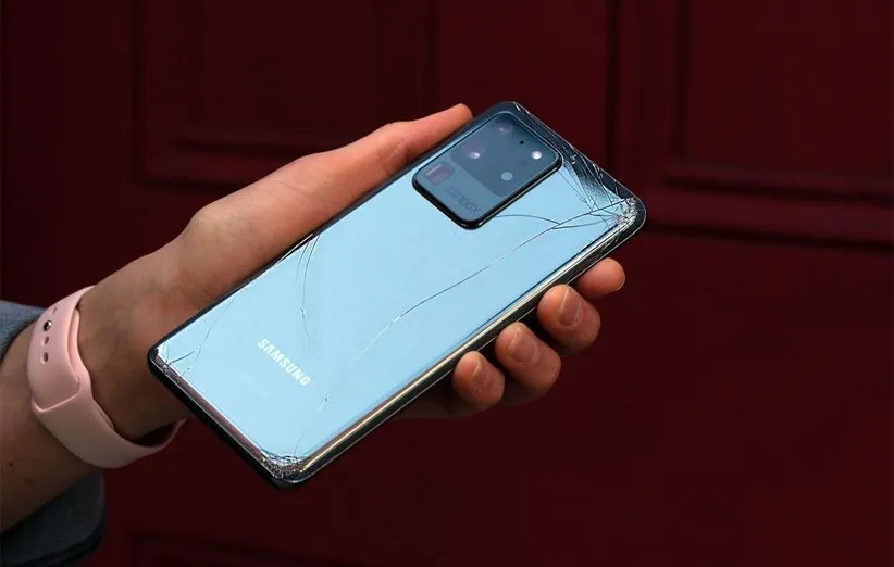 تست سقوط گلکسی اس 20 اولترا