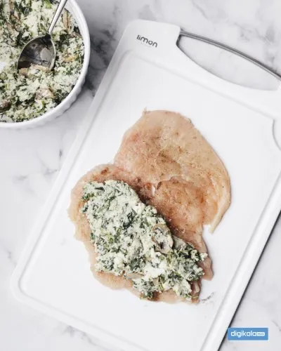 رول مرغ و اسفناج