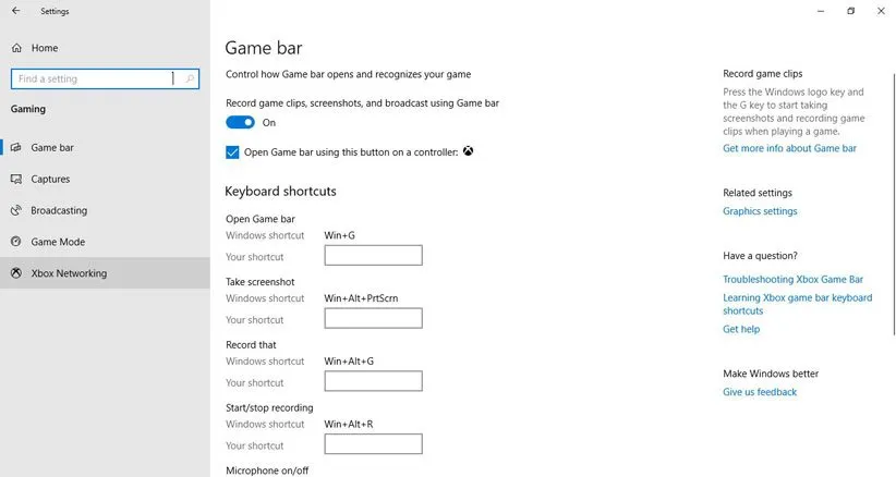 Xbox Game Bar