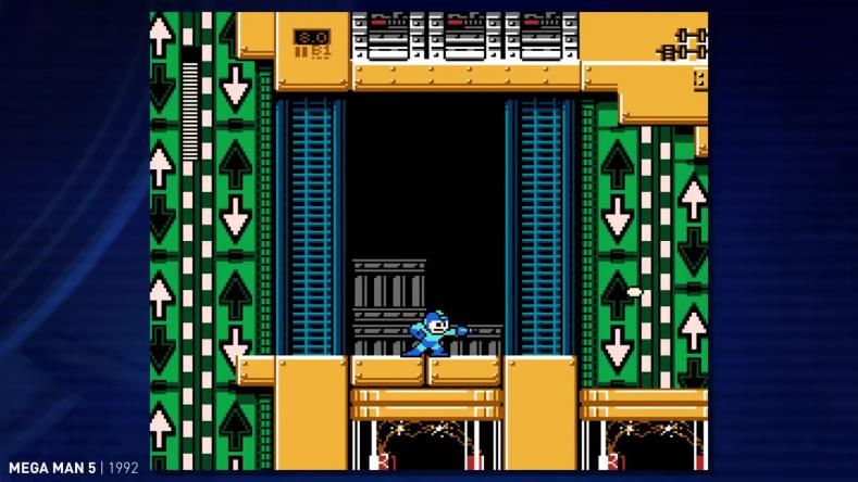 Mark Brown Mega Man 11 00032 - چگونه می‌توان با عناصر اندک مراحل متنوع طراحی کرد | جعبه‌ابزار بازی‌سازان (۷۵)