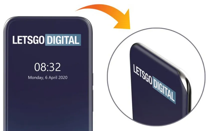 گوشی خمیده سامسونگ