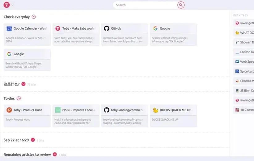 گروه‌ بندی تب‌ها در گوگل کروم