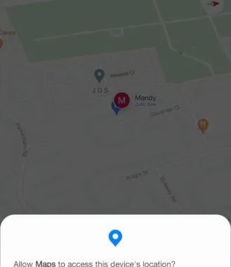location permissions