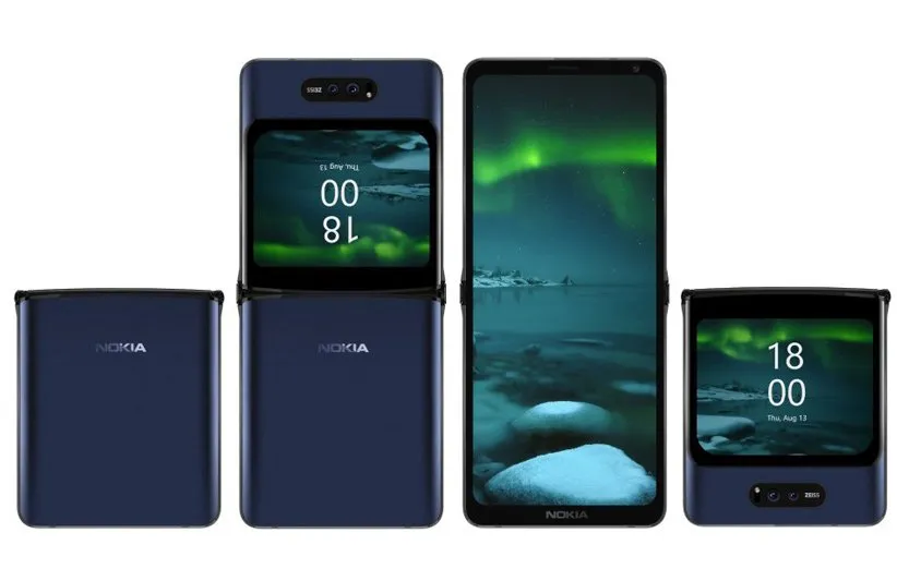 گوشی تاشو نوکیا