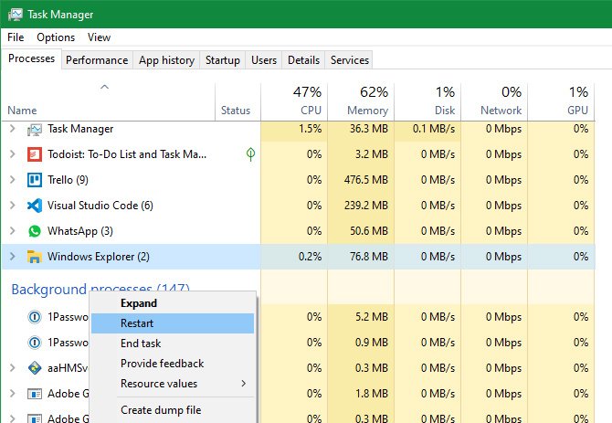 ترفند Task Manager ویندوز