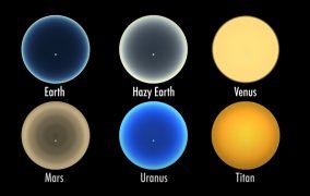 غروب خورشید در سیارات