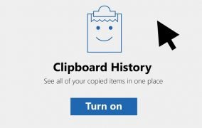 تاریخچه Clipboard در ویندوز 10