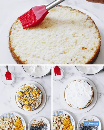 تزئین کیک تولد