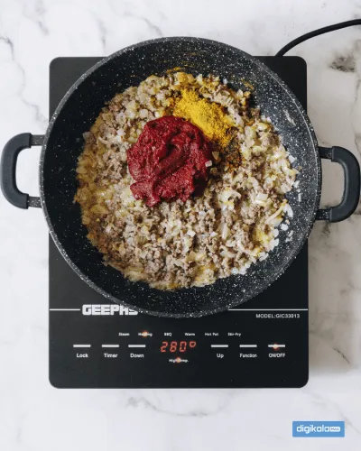 ماکارونی با گوشت