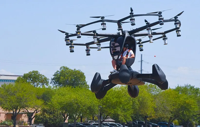 پرواز آزمایشی هواگرد لیفت هگزا