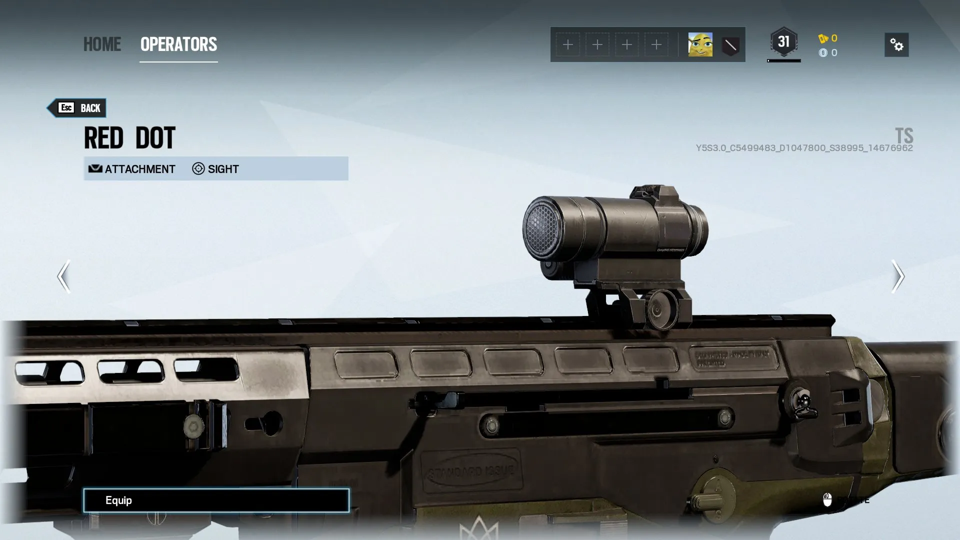 اسکوپ‌های بازی Rainbow Six Siege