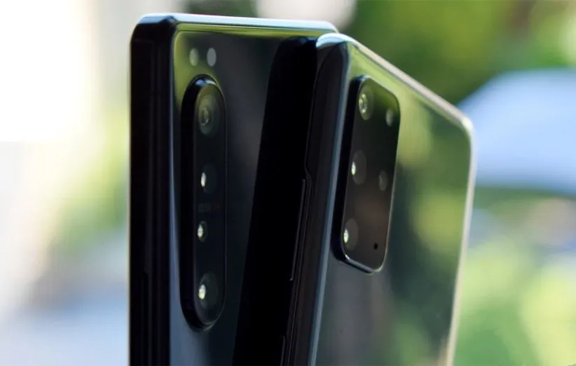 مقایسه دوربین گلکسی اس 20 پلاس با سونی اکسپریا 1 مارک 2