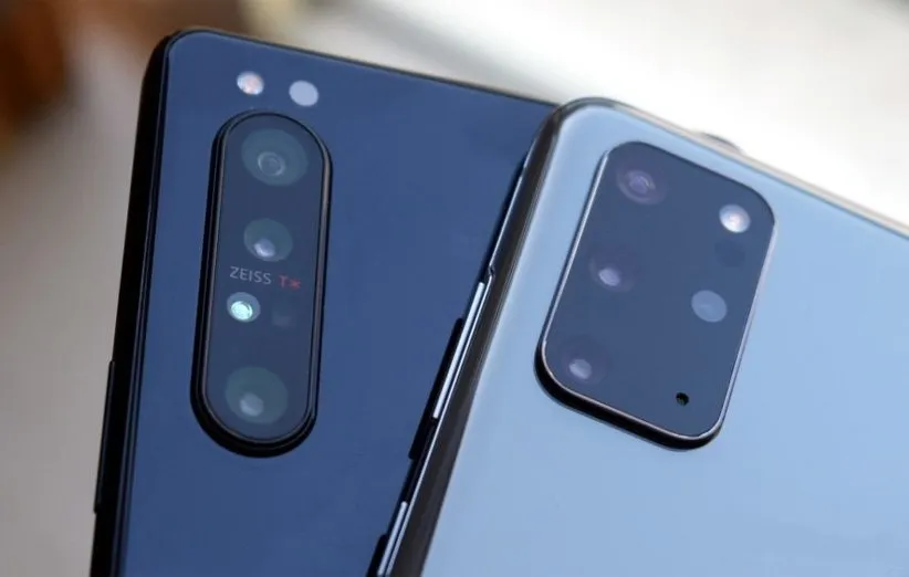 مقایسه دوربین گلکسی اس 20 پلاس با سونی اکسپریا 1 مارک 2