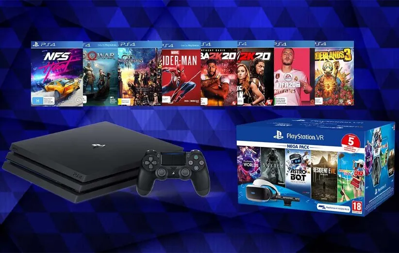 پلی استیشن 4 پرو VR مگا پک