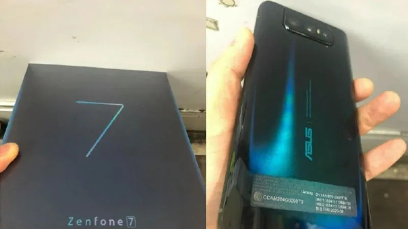 تصویر تلفن همراه ذن‌فون 7 مشکی رنگ