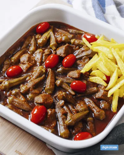 خورشت بامیه