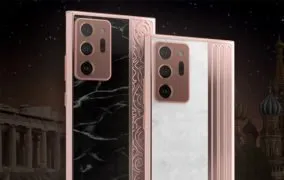 گلکسی نوت 20 اولترا با طراحی کاویار