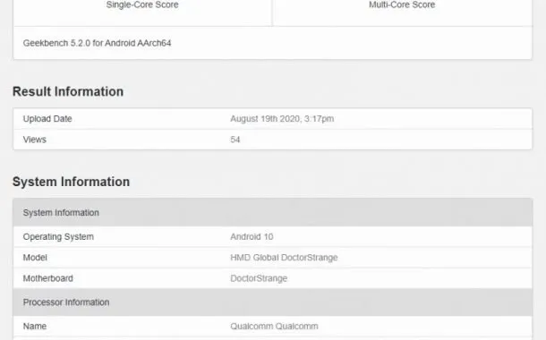 بنچمارک گوشی نوکیا 3.4