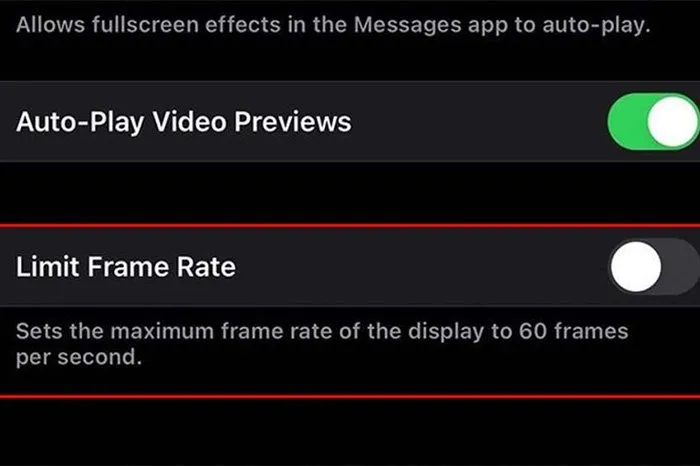 قابلیت کاهش نرخ بهروزرسانی صفحه در آیفون 12