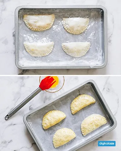 طرز تهیه پیراشکی گوشت در فر