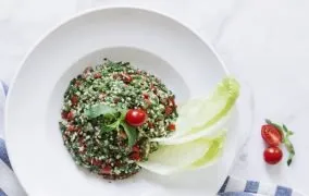 طرز تهیه سالاد تبوله لبنانی