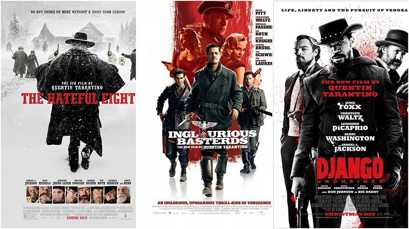 چند پوستر از فیلم‌های تارانتینو