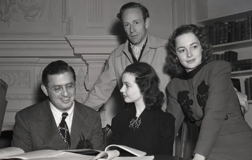 استودیوی سلزنیک کنار بازیگران بربادرفته