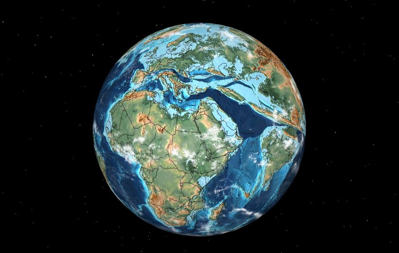 زمین در 50 میلیون سال پیش