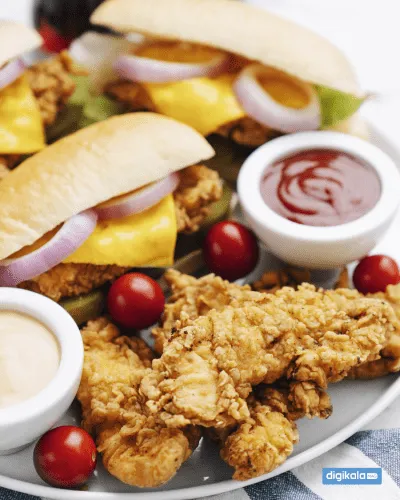 طرز تهیه چیکن استریپس