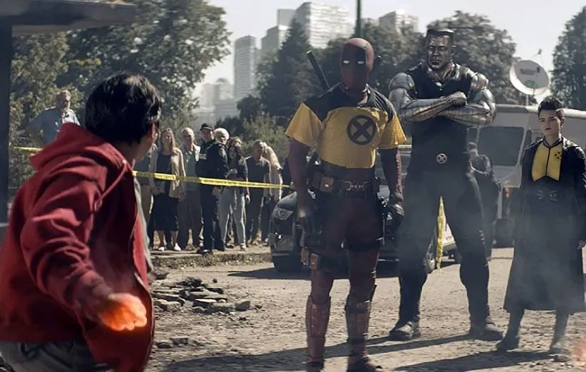 نمایی از فیلم ددپول 2