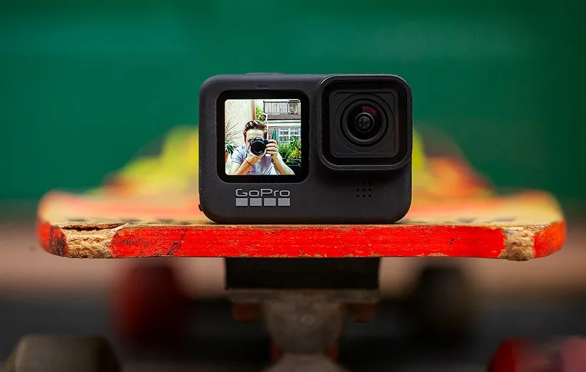 تصویری از بخش جلویی دوربین گوپرو هیرو 9 بلک