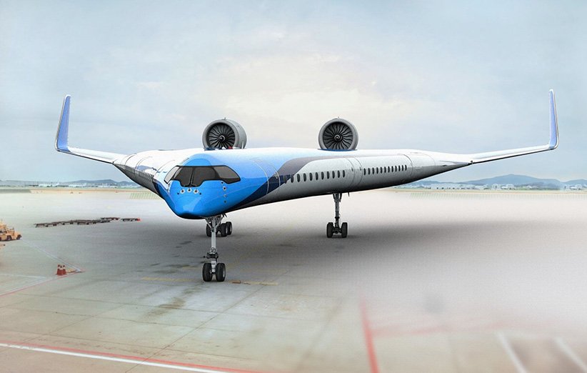 هواپیمای Flying-V دانشگاه دلفت و KLM