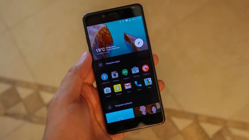 رابط کاربری وان‌پلاس