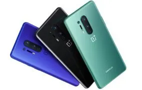 گوشی وان پلاس 8 پرو در رنگ‌های سبز مشکی و آبی