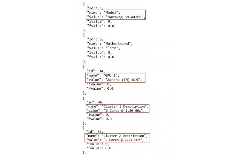 گلکسی A42 5G اسنپدراگون 750G