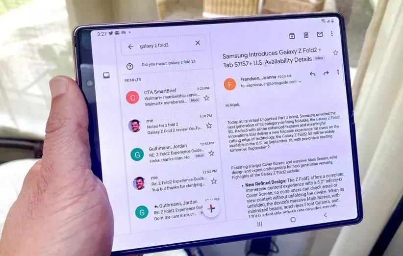 گگوشی سامسونگ گلکسی زد فولد 2