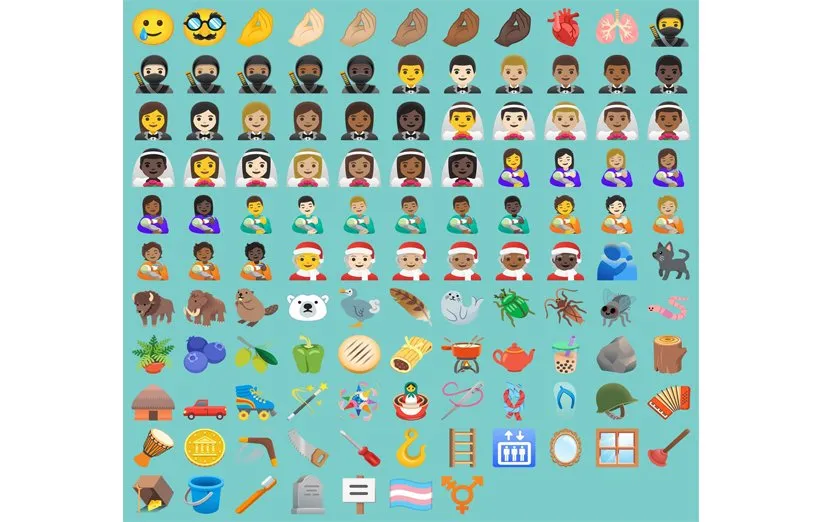 117 ایموجی جدید اندروید 11