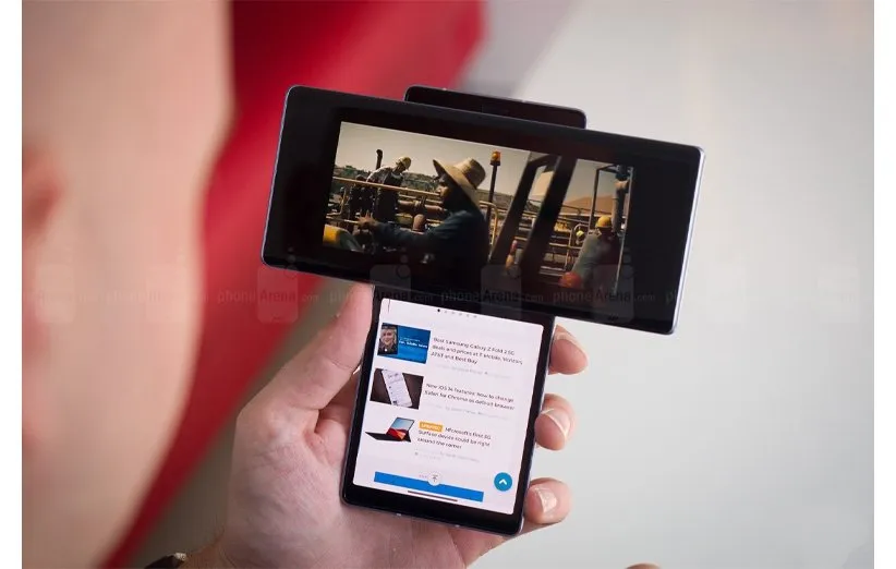 گوشی ال جی وینگ