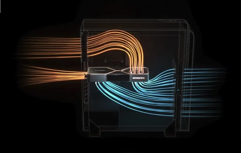 سیستم خنک کننده گرافیک‌های سری rtx 3000