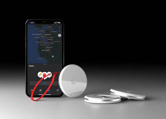 AirTags برای پیدا کردن وسایل گم شده