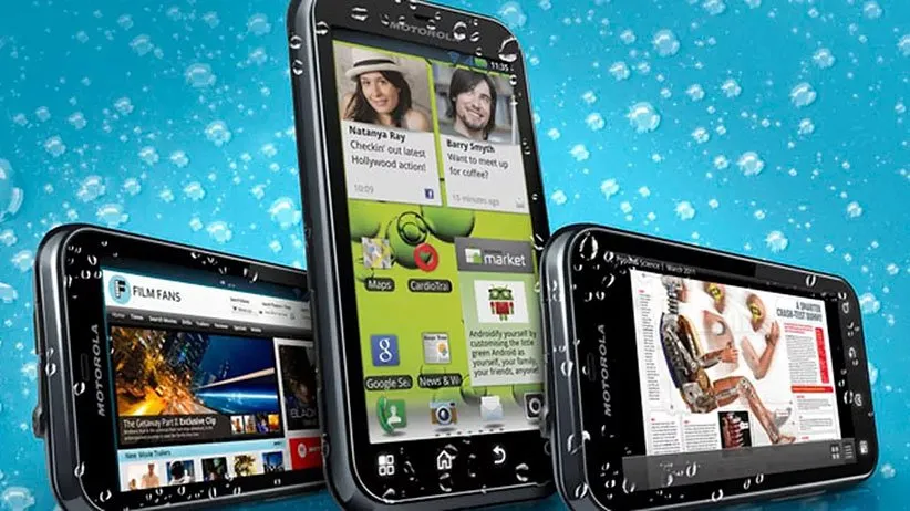 اولین موبایل ضد آب جهان